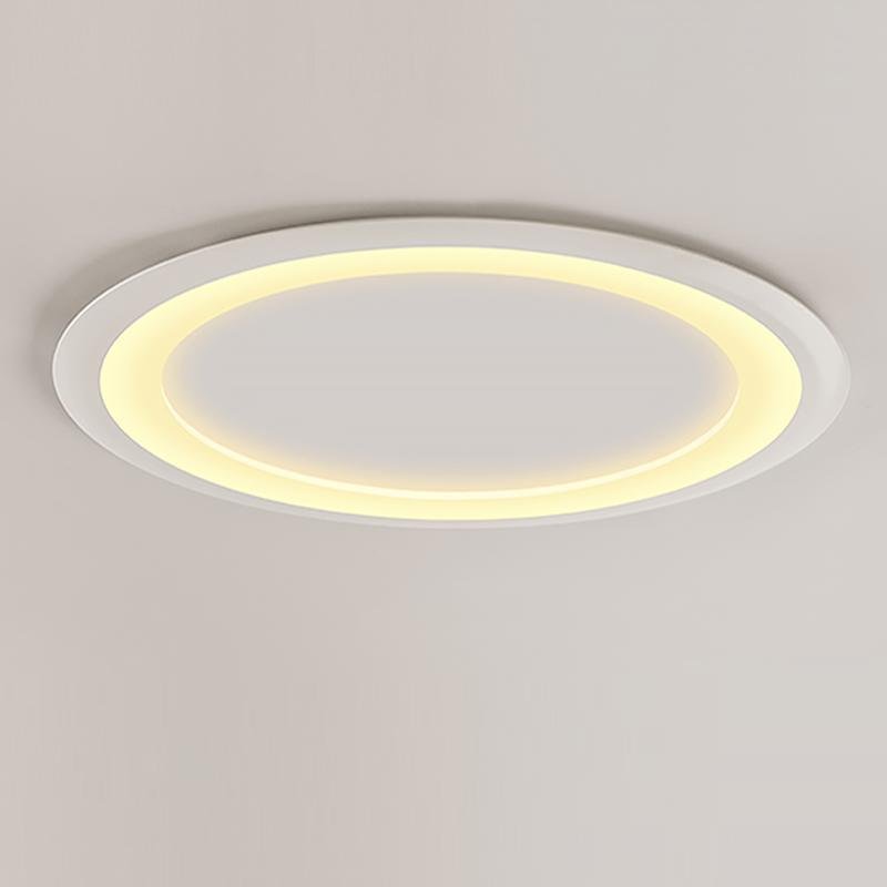 Ultrathin Roundness Flush Mount LED Lights Acrylic Ceiling Light