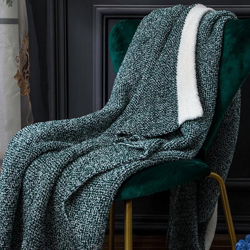 Rectangular Microfiber Blanket Throw Soft Warm Fluffy Blanket