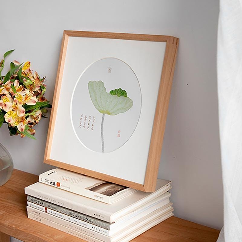 12'' Rectangular Wood Picture Frames with Desktop Wall Hanging Decoration