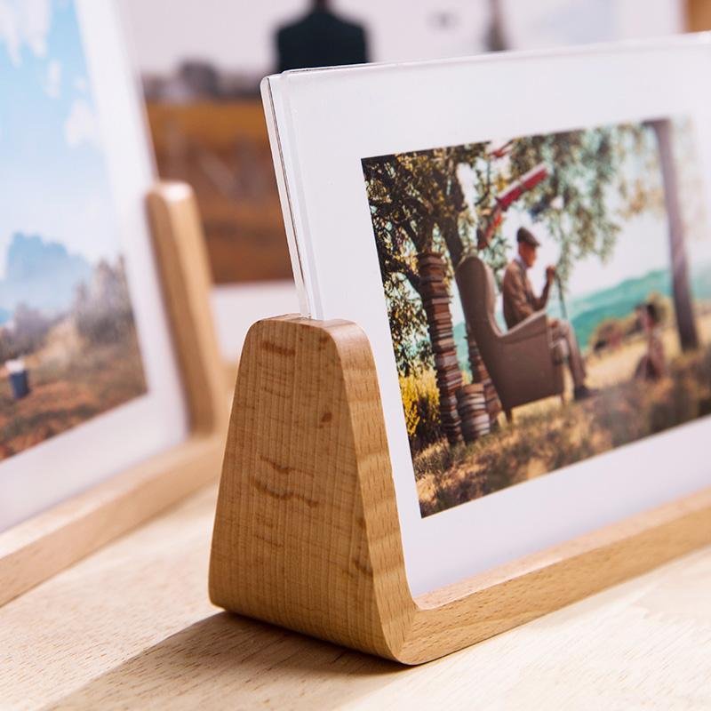 4''x 6'' Rectangular Wood Base Picture Frames