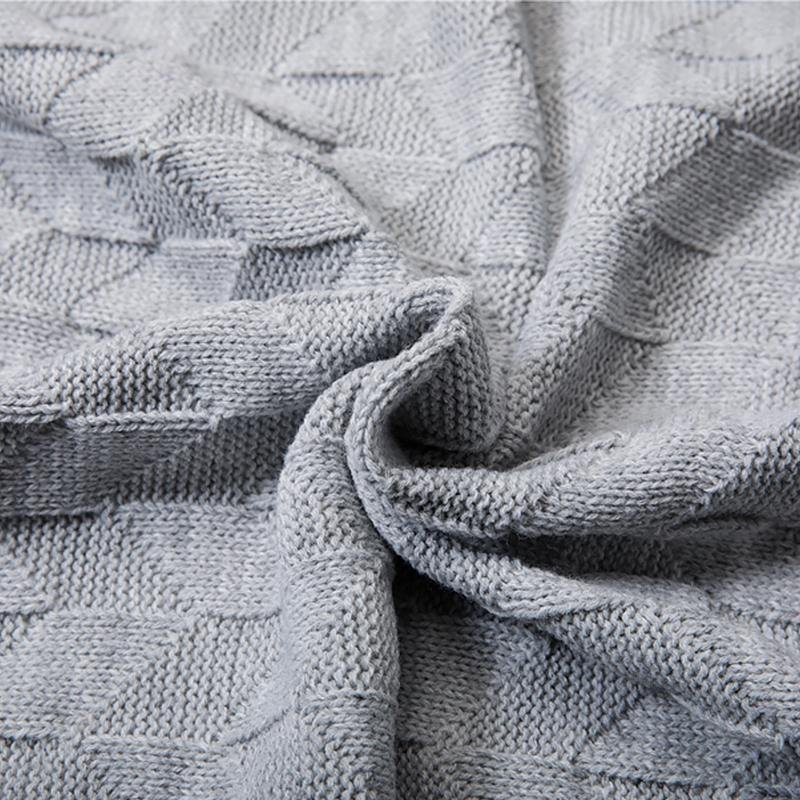 Rectangular Blankets Throws Polyester