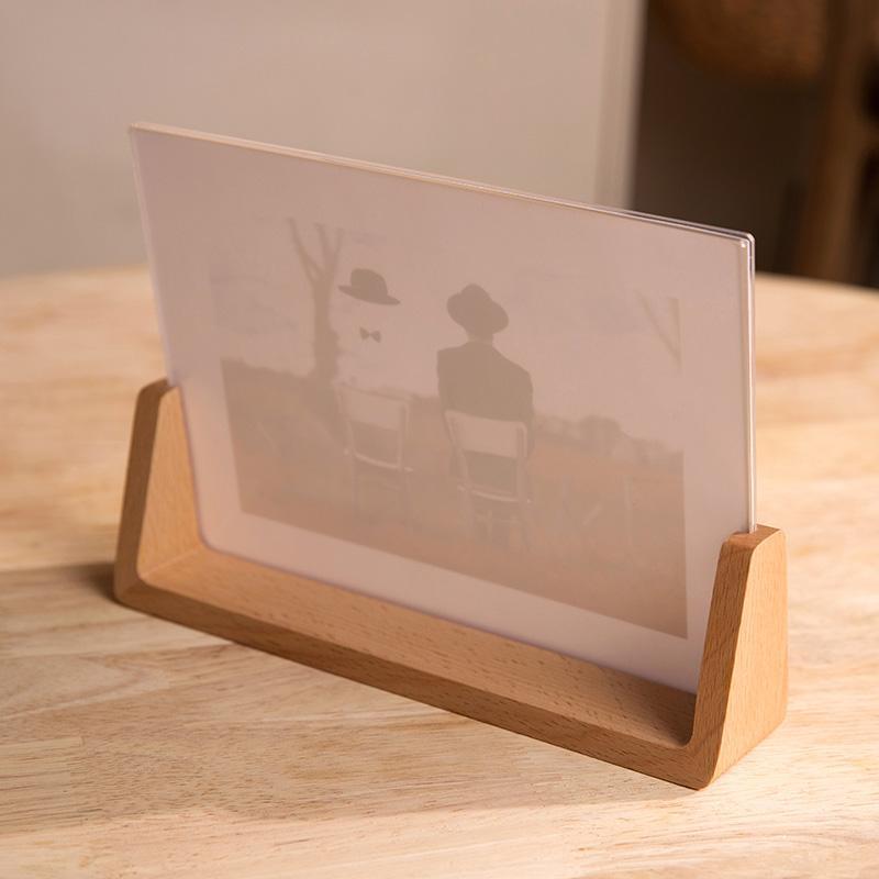 4''x 6'' Rectangular Wood Base Picture Frames