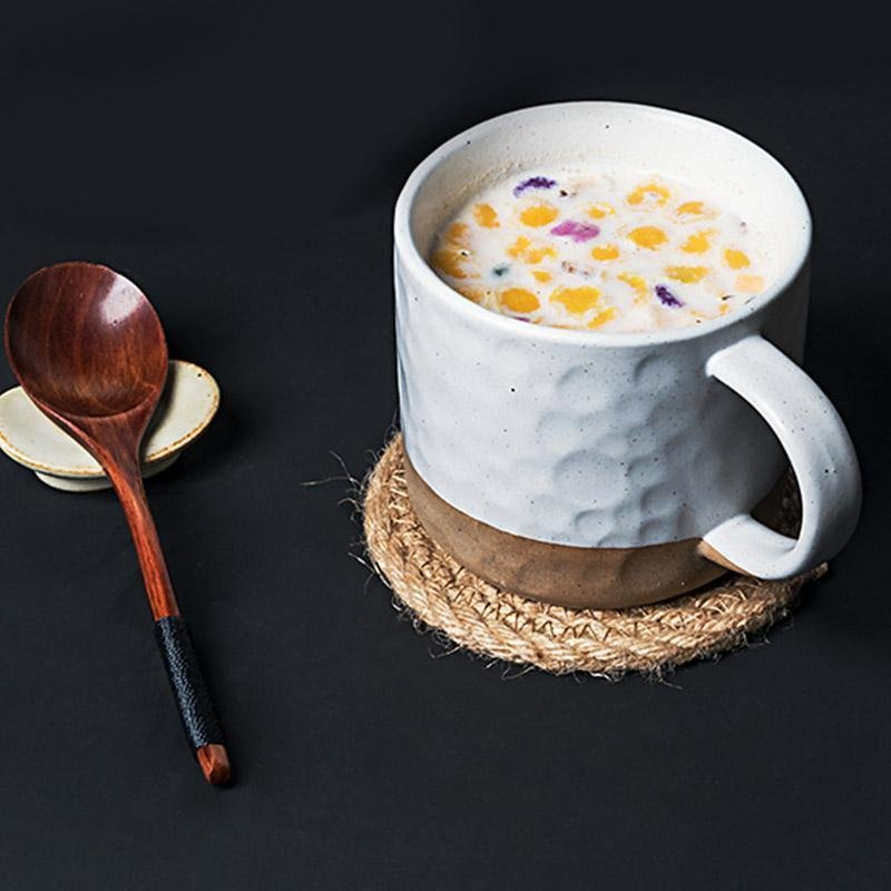 Stoneware Coffee Mugs Cereal Cup Teacups - dazuma