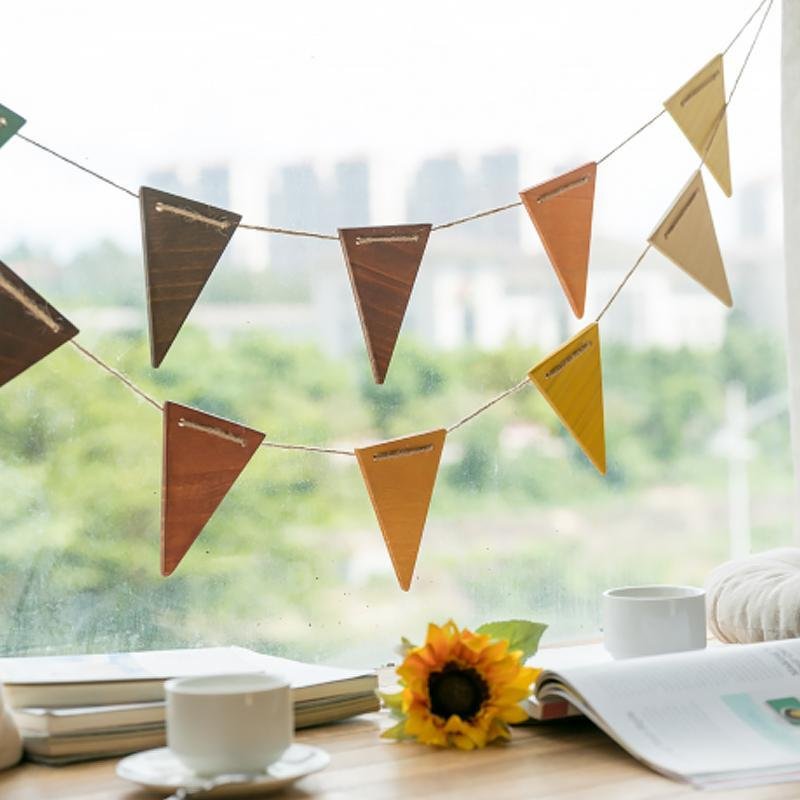 Triangle Wall Art Hanging Decor