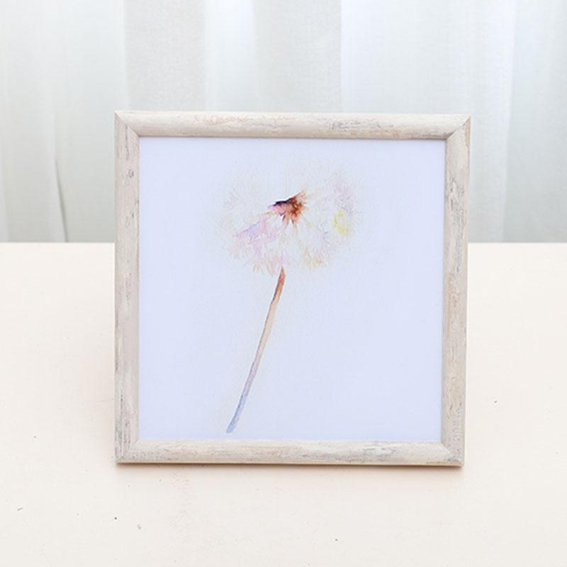 6'' x 8'' Nordic Style Rectangular Yellow Beige Picture Frames