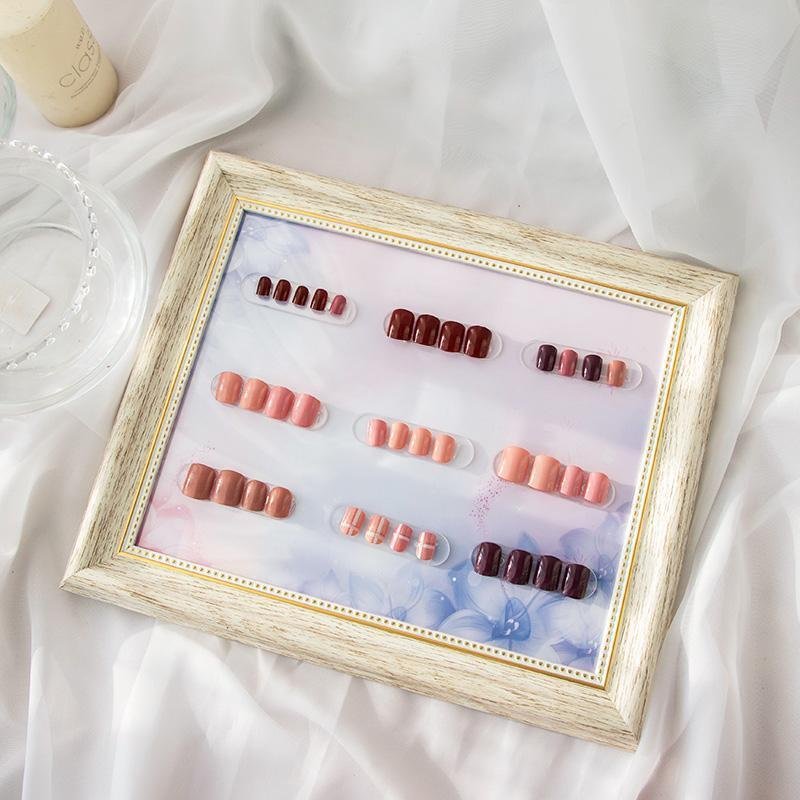 6'' x 8'' Rectangular Resin White Blue Picture Frames