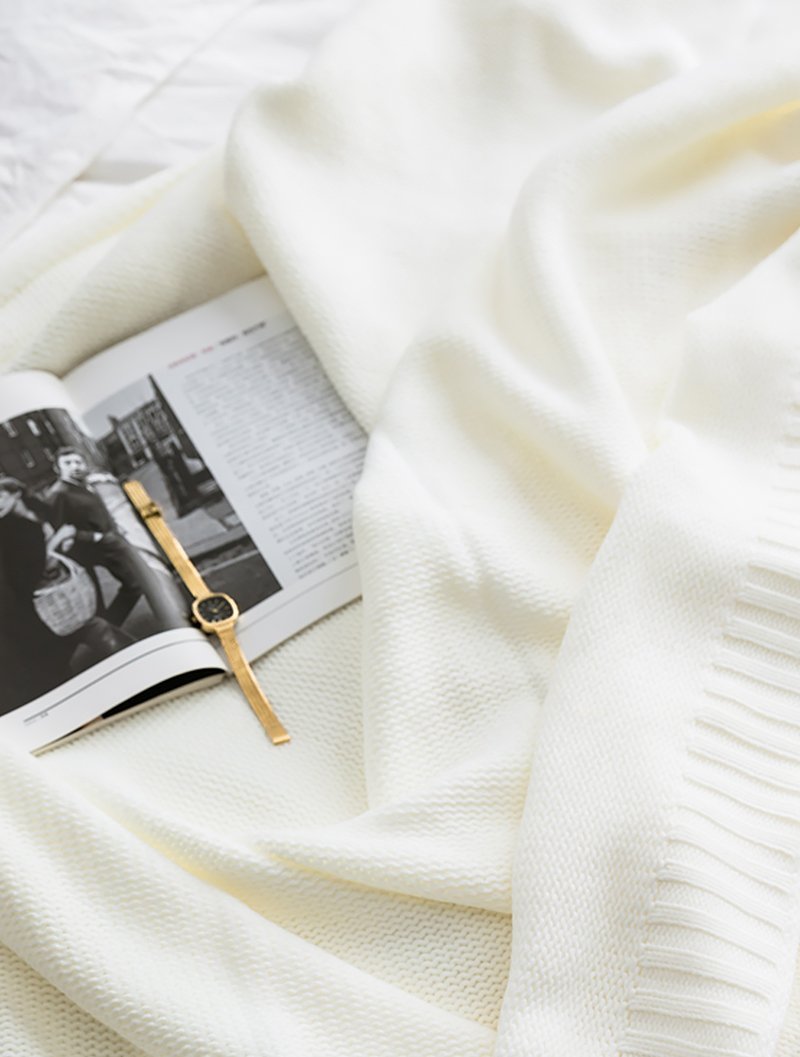 Rectangular Acrylic Fiber Soft Warm Blanket Throw