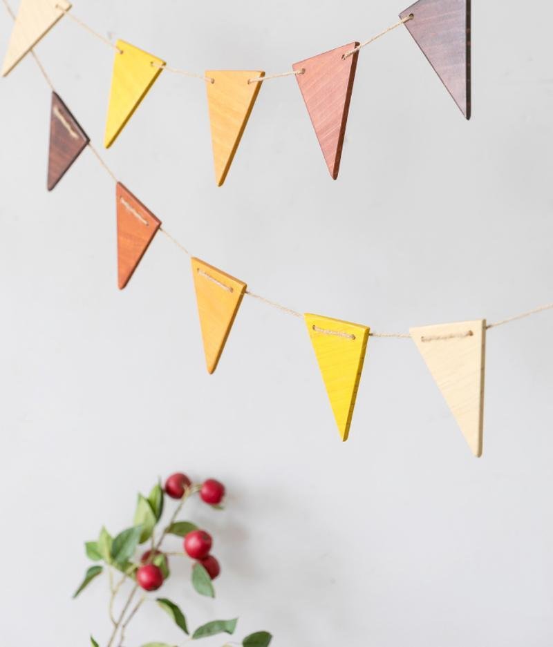 Triangle Wall Art Hanging Decor