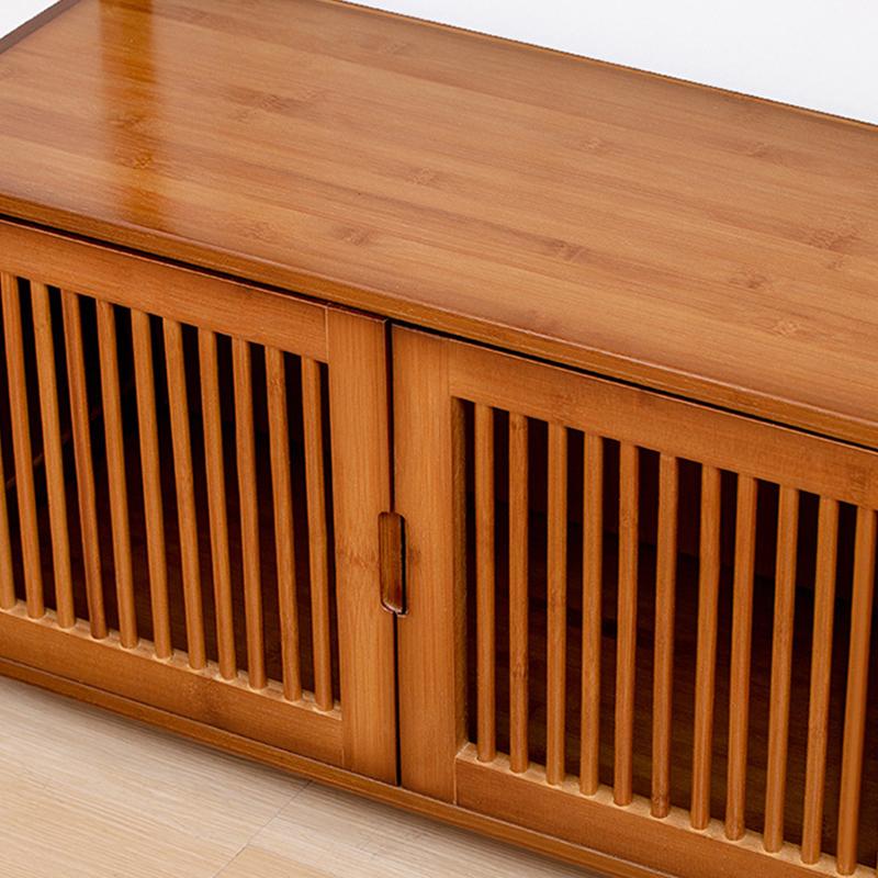 Rectangular Wood Display Storage Cabinets with Multi - Layer Storage