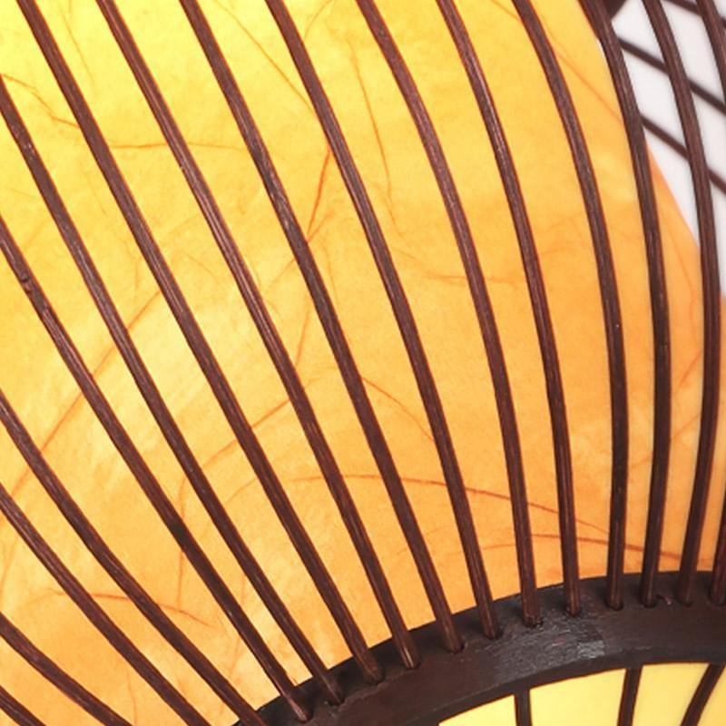 2 - Tiers Bubble Dark Brown Moroccan Pendant Light with a Large Central Light