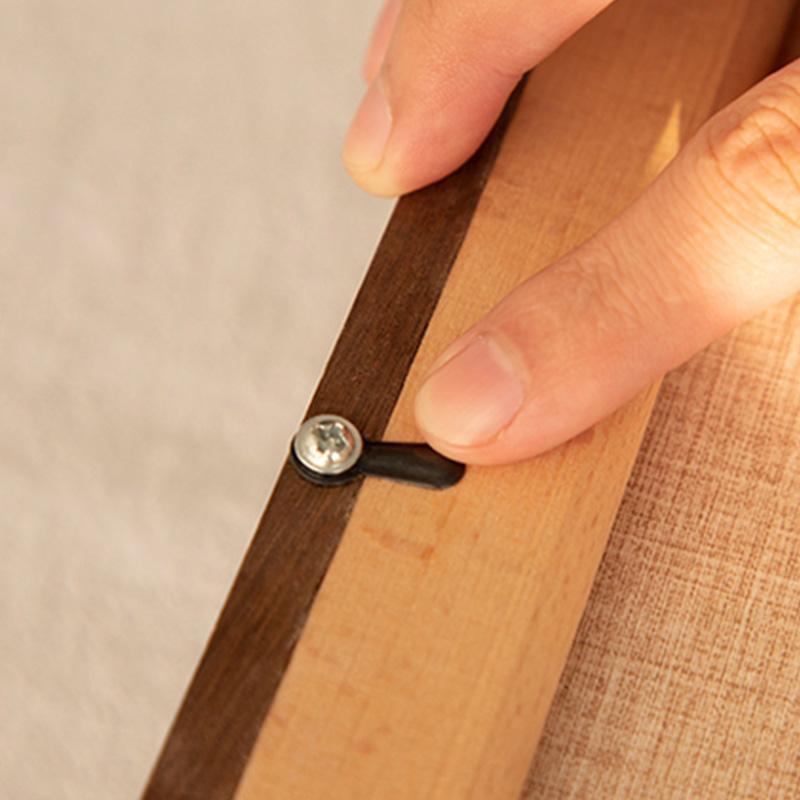 8'' x 12'' Rectangular Nut Brown Wood Picture Frames with Desktop Wall Hanging Decoration