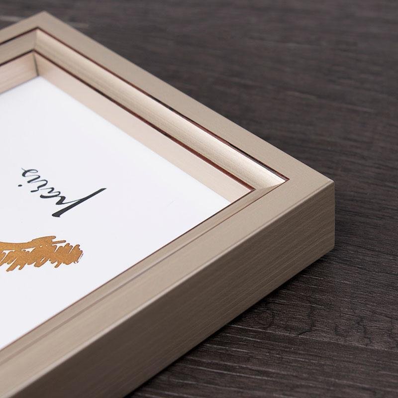 4'' x 6'' Rectangular Resin Glass Picture Frames with Desktop Wall Hanging Decoration