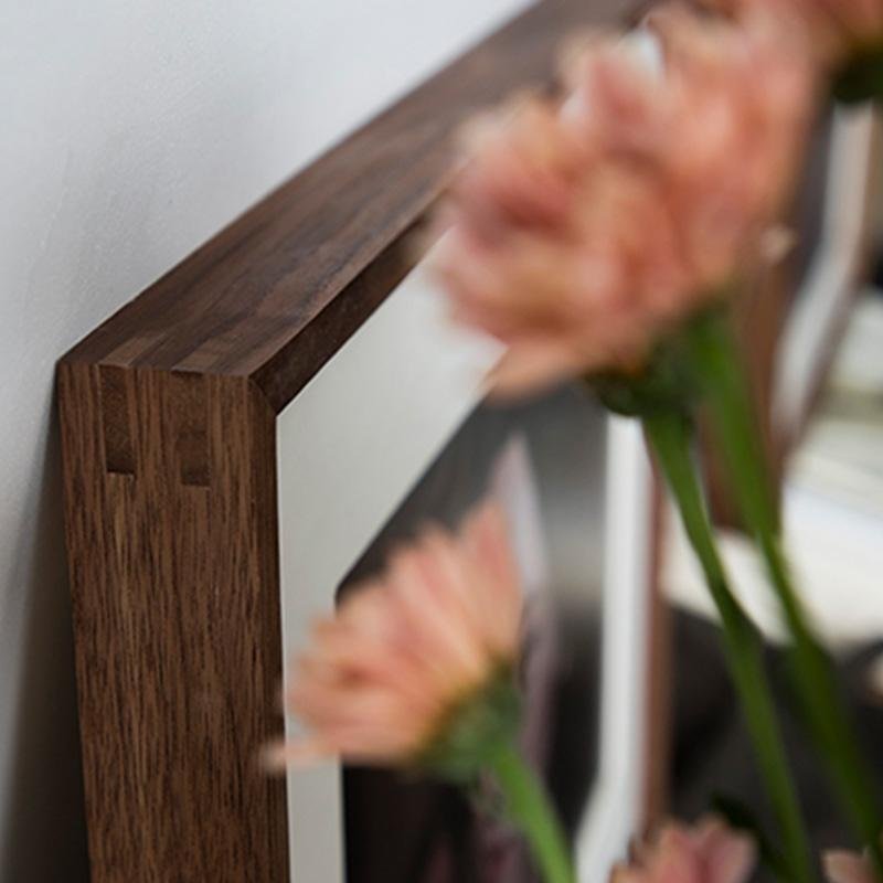 8'' x 12'' Rectangular Nut Brown Wood Picture Frames with Desktop Wall Hanging Decoration