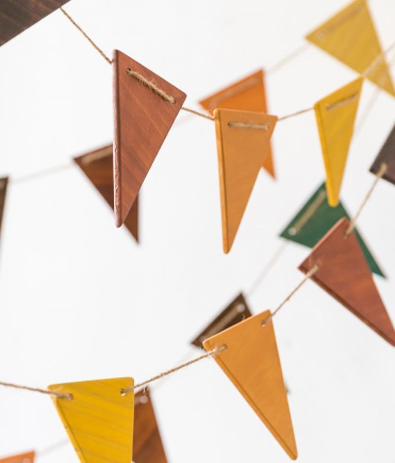 Triangle Wall Art Hanging Decor