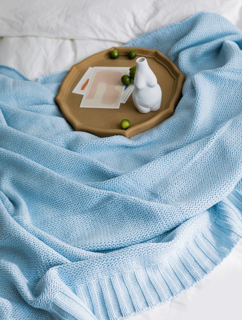 Rectangular Acrylic Fiber Soft Warm Blanket Throw