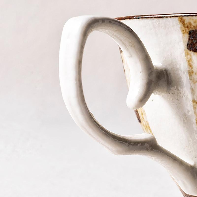 2 - Piece Stoneware Maccha Teacup Saucer Set