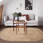 Rustic Oval Seagrass Rug