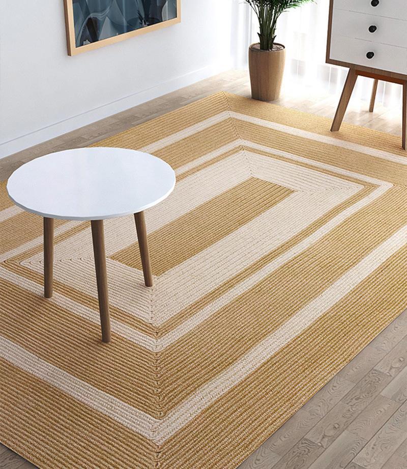 Burlywood Jute Multi - Shaped Rug