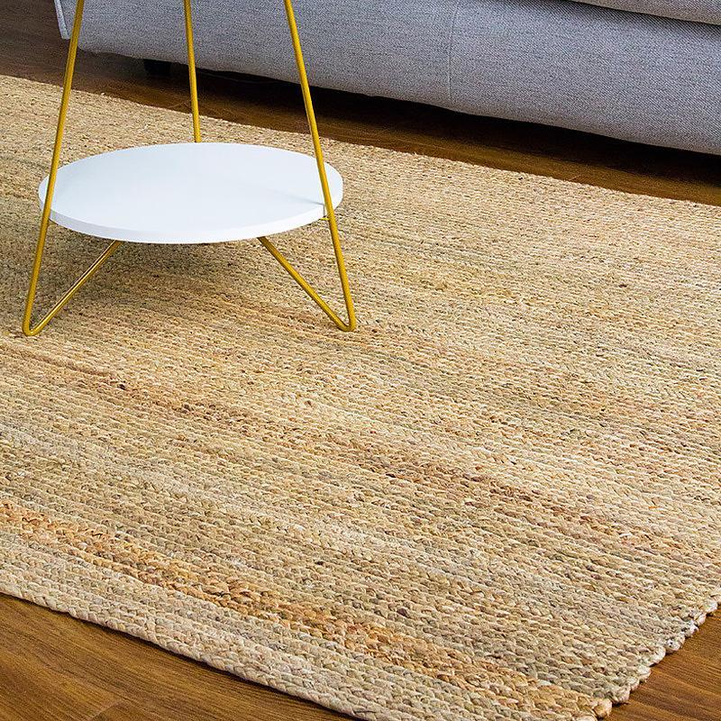 Round Rectangle Seagrass Carpet