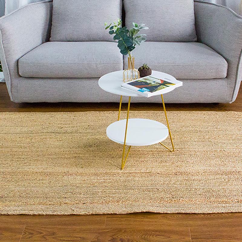 Round Rectangle Seagrass Carpet