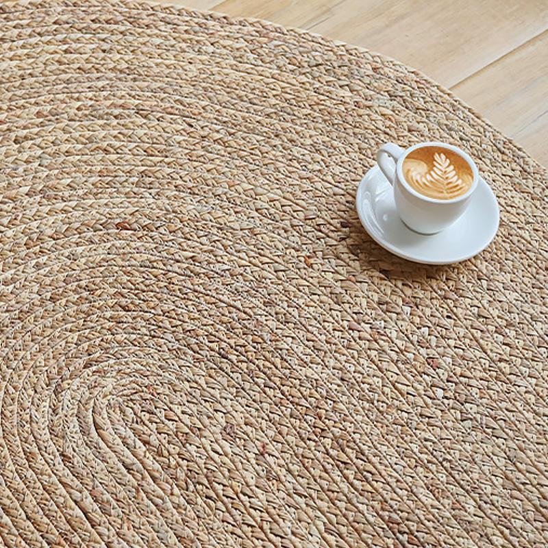 Rustic Oval Seagrass Rug