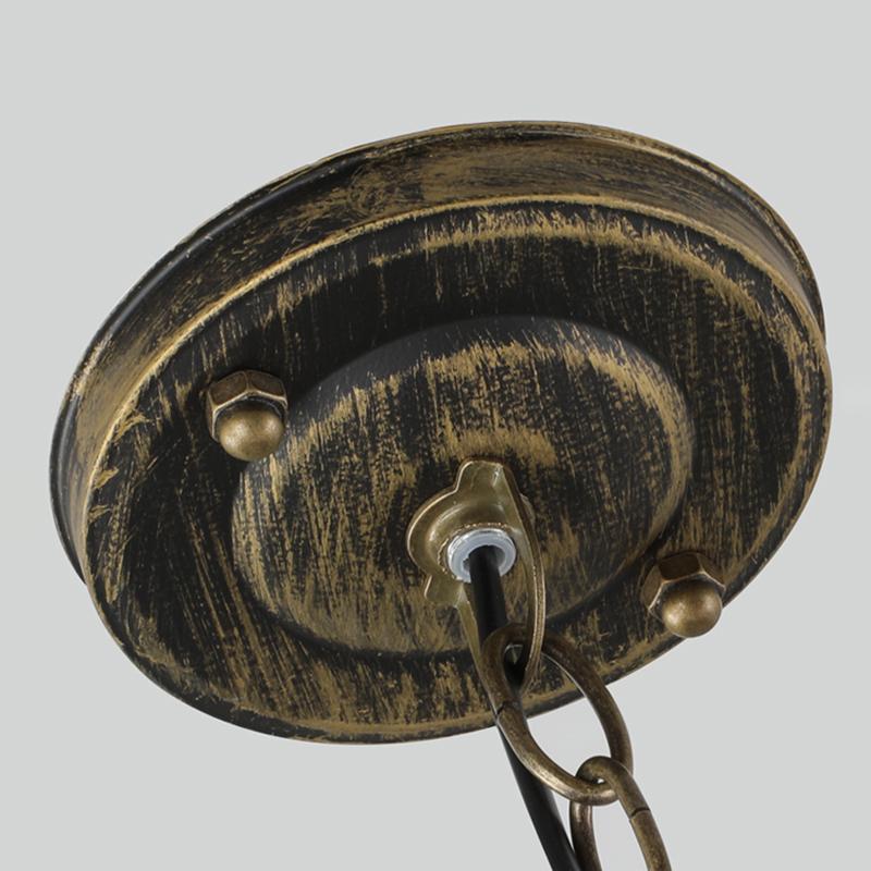 Richly Colored Wooden Pendant Light With a Farmhouse Appearance - dazuma