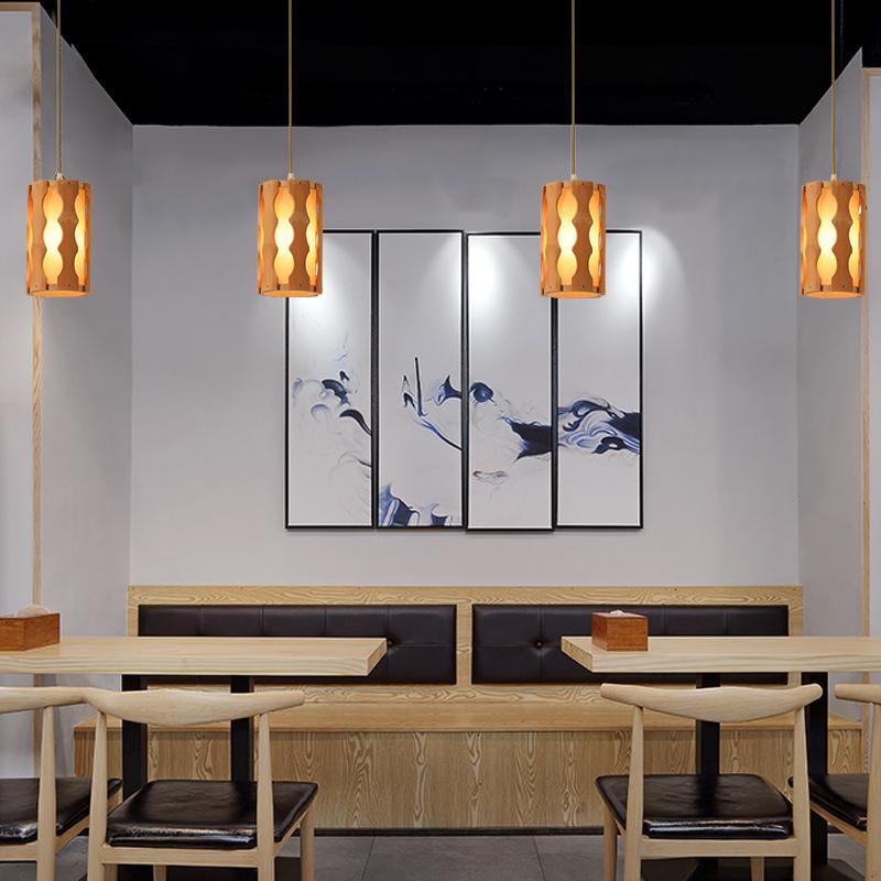 Well Constructed Bamboo Ceiling Lighting With Squiggly Light Gaps - dazuma