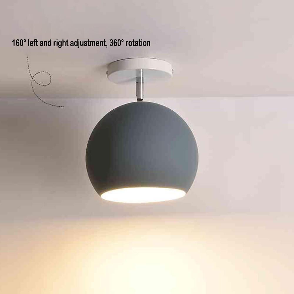 6'' Incandescent 1-Light Lovely Mini Style New Design Flush Mount Lights Artistic Contemporary Metal Mini Globe Ceiling Lights