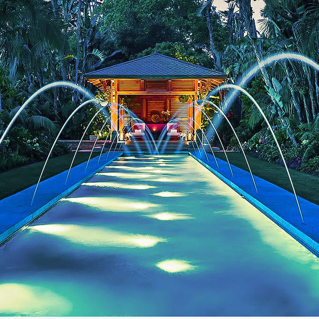 Adjustable LED Underwater Lights Outdoor Pool Landscape Lighting Decorative Lamp - Dazuma