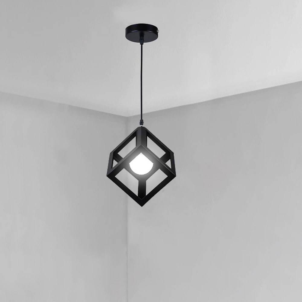 6'' LED Incandescent 1-Light Single Design Pendant Light Nordic Style Modern Metal Island Lights