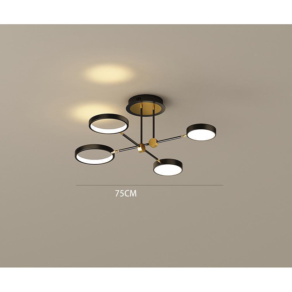 Circular 8 - light Design LED Nordic Flush Mount Ceiling Light Chandeliers