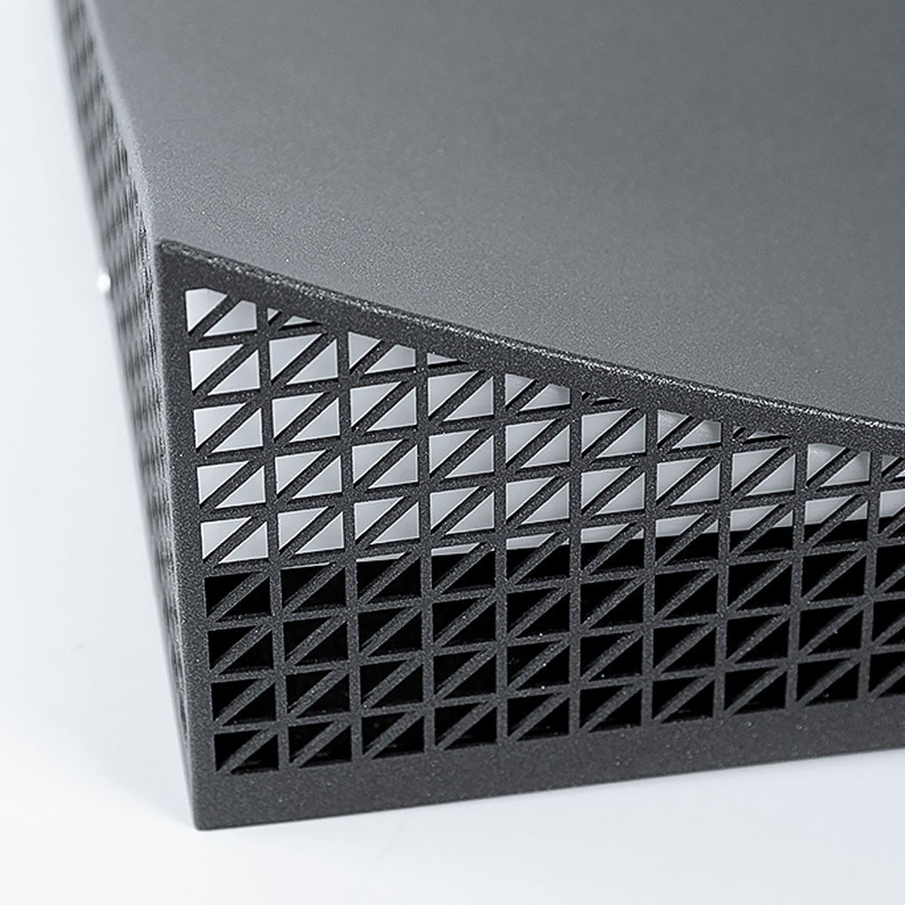 Industrial Solar Garden Light with Elegant Mesh Design