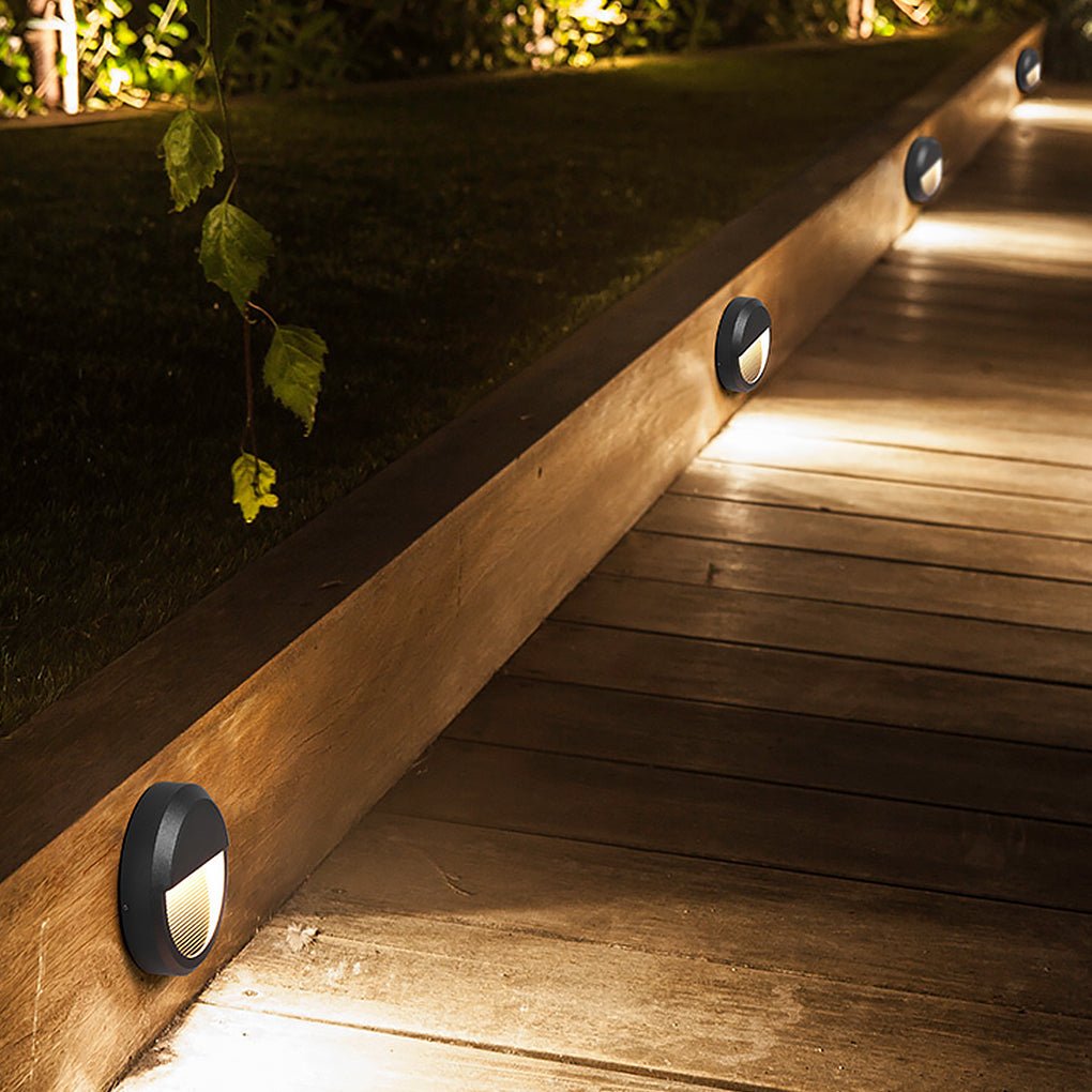 aterproof Outdoor LED Step Lights Corner Lamp for Villa Courtyard Garden - Dazuma