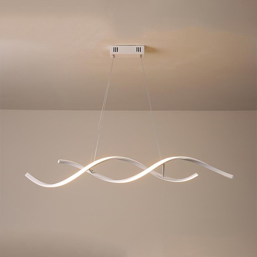 35'' LED 2-Light Single Design Pendant Light Modern LED Metal PVC Modern Style Island Lights