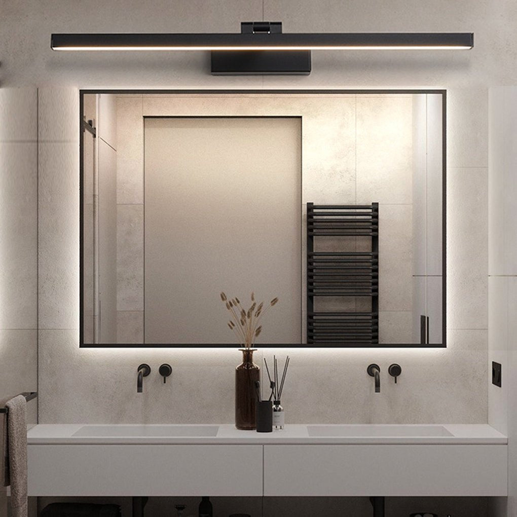 Bath Bar Vanity Light features a linear design with adjustable LED for precise bathroom illumination and modern style.