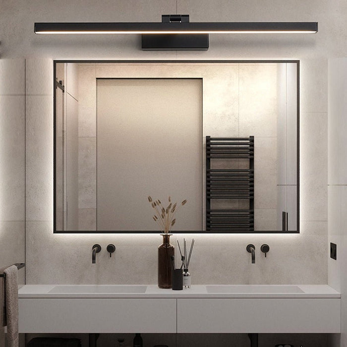 Bath Bar Vanity Light features a linear design with adjustable LED for precise bathroom illumination and modern style.