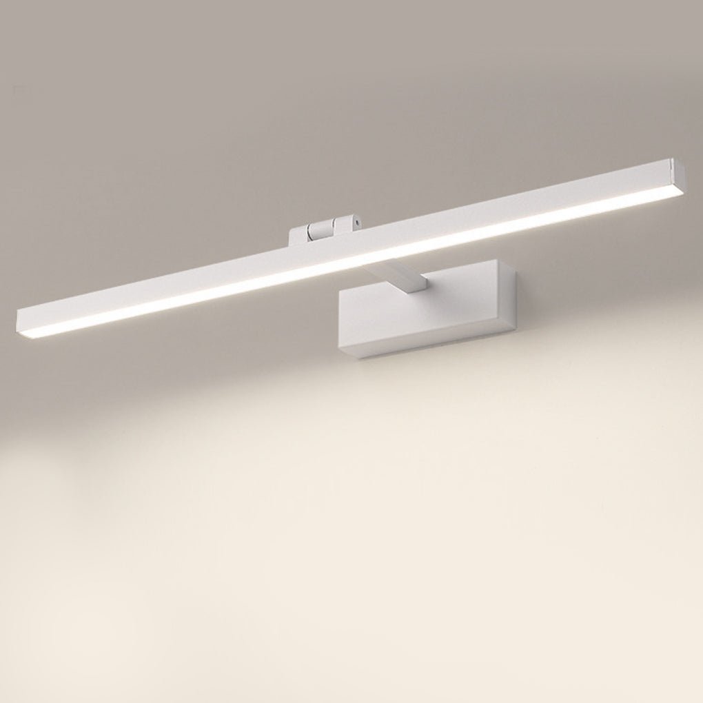 Bath Bar Vanity Light features energy-efficient linear LED with adjustable angles for versatile bathroom lighting needs.