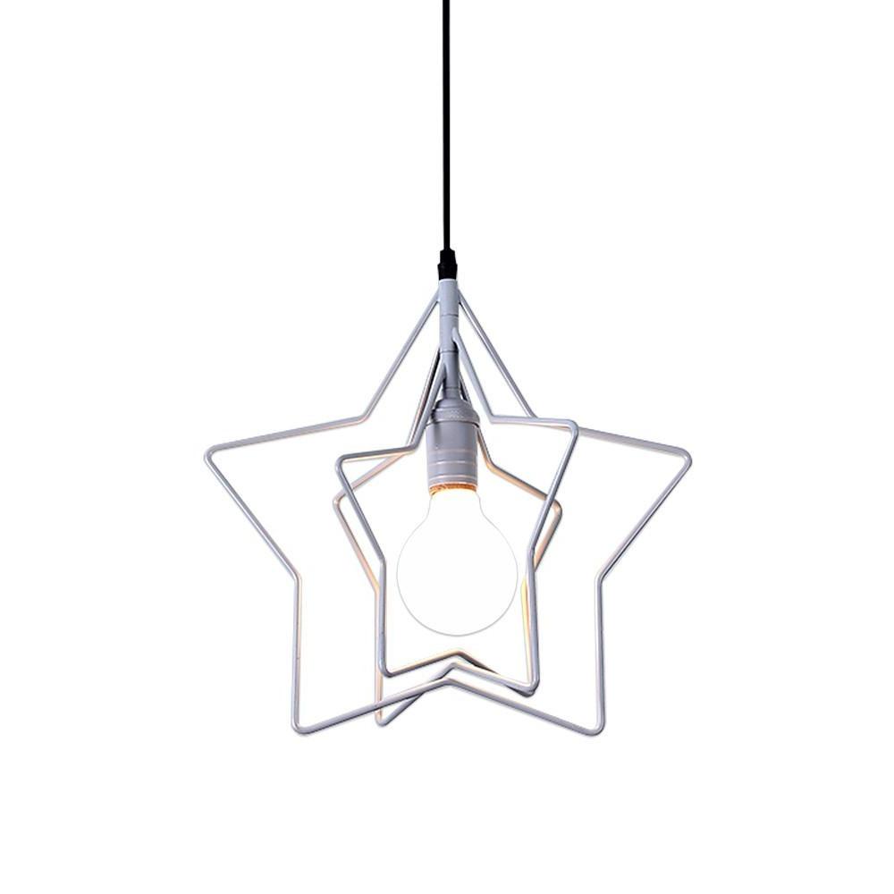 12'' Incandescent LED 1-Light Creative Pendant Light Modern Metal Wood Bamboo Geometrical Island Lights-dazuma