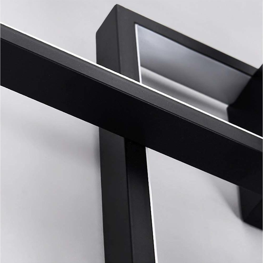 Display Of Rectangles Abstract LED Flush Mount Ceiling Lights for Bedroom