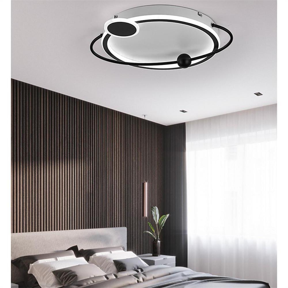 19'' LED 1-Light Geometric Shapes Flush Mount Lights Nordic Style LED Metal Acrylic Geometrical Dimmable Ceiling Lights