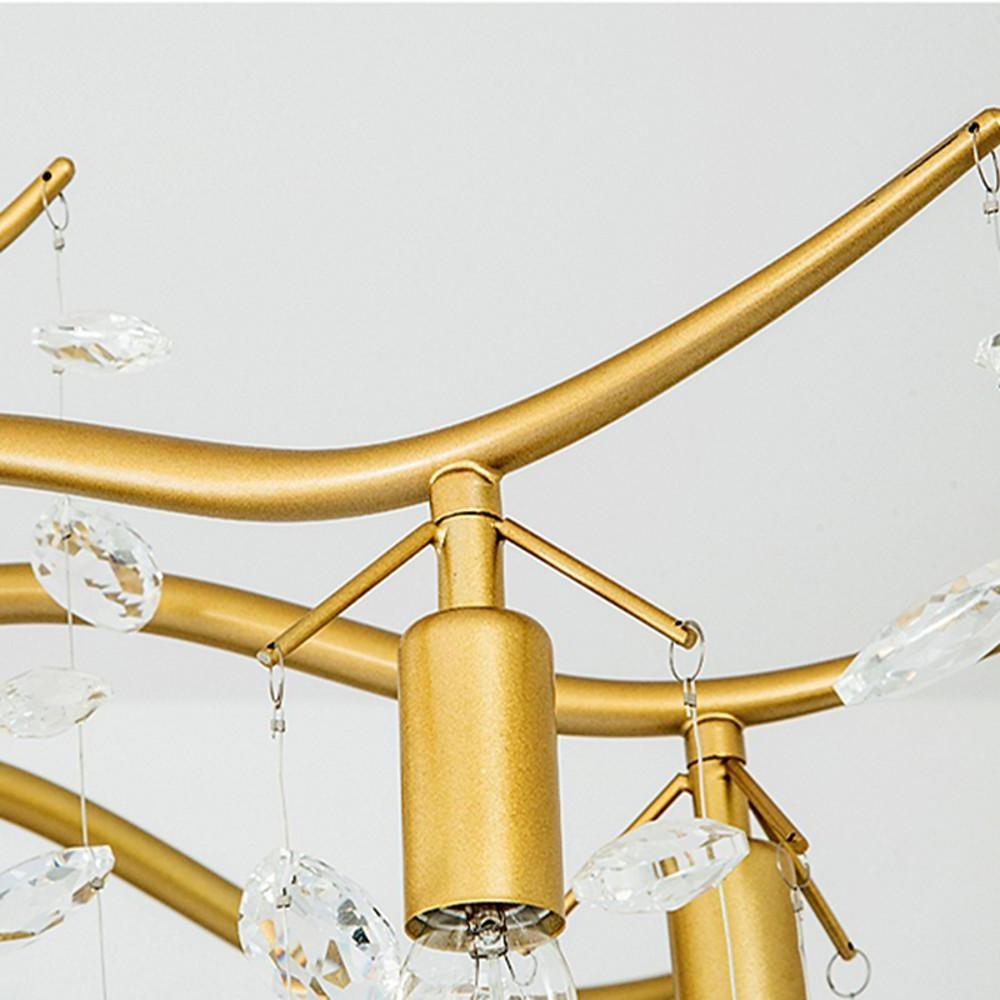 Antique Crystal 7 - light LED Artistic Chandeliers Kitchen Island Lighting