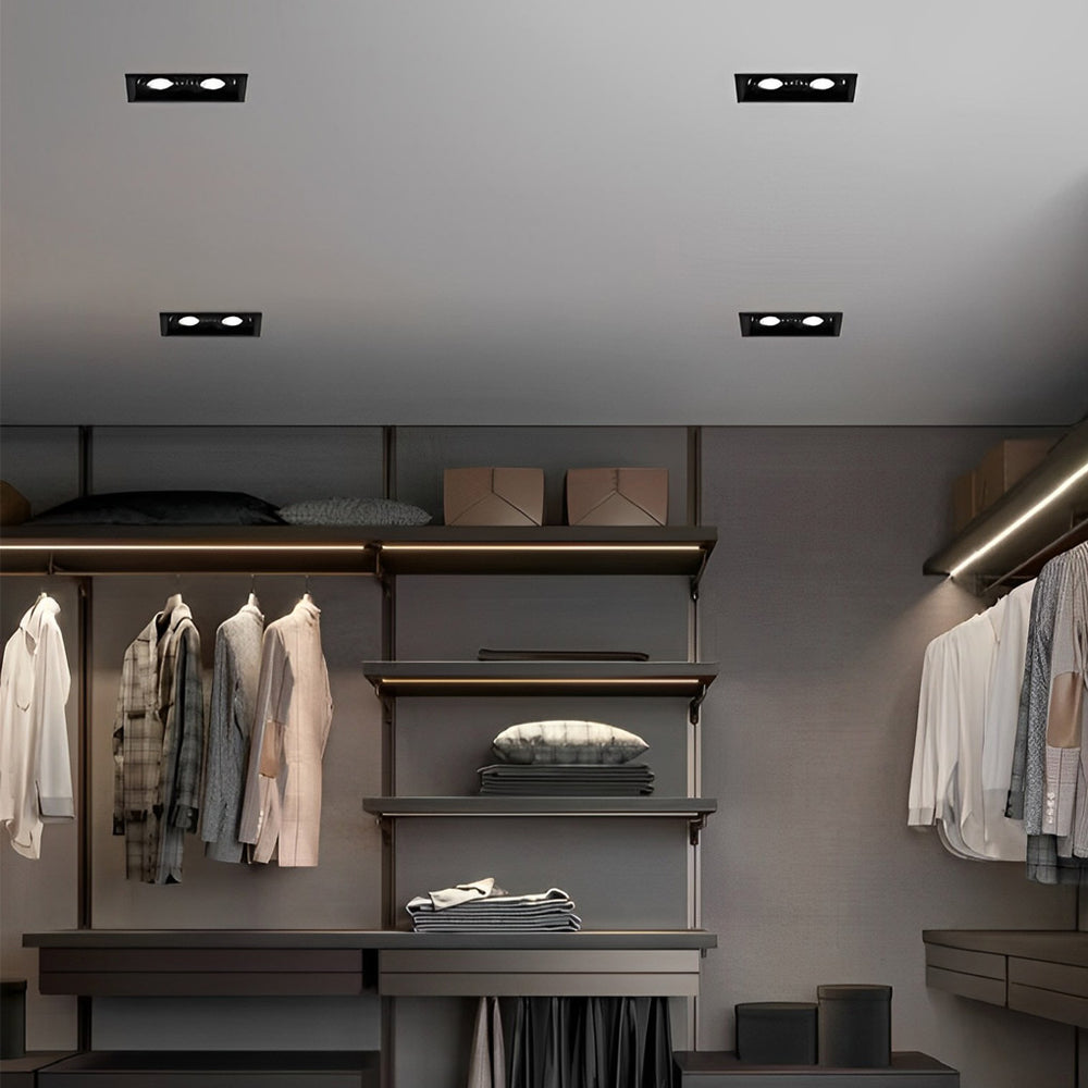 Black recessed can light