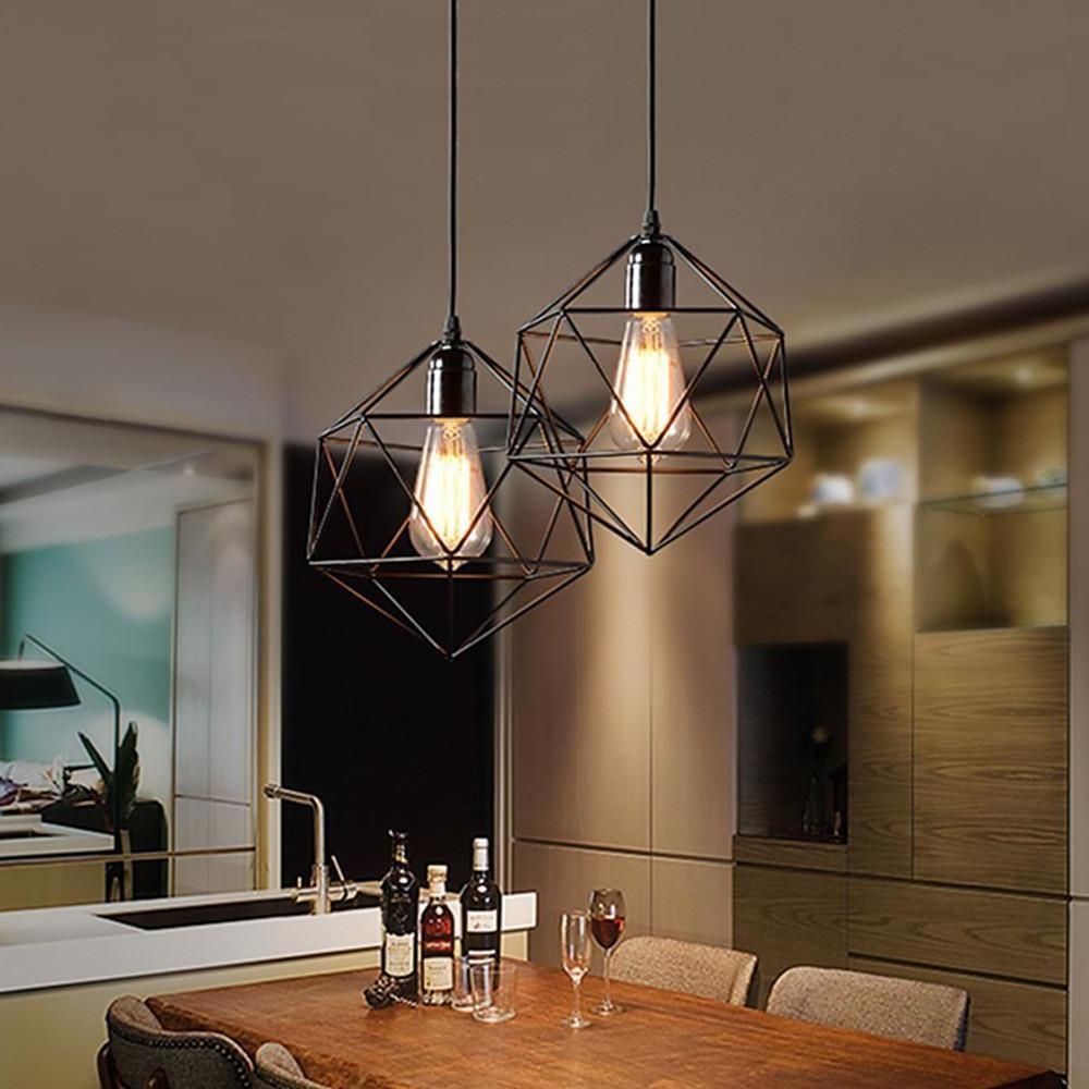 10'' LED 1-Light Single Design Pendant Light Nordic Style Modern Metal Island Lights