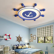 Anchor Insignia Flush Mount Ceiling Light Novelty LED Light
