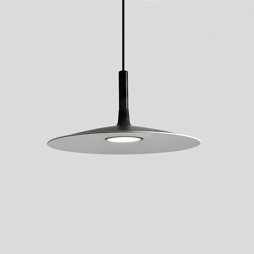 10'' LED 1-Light Single Design Pendant Light Modern Chic & Modern Metal PVC Island Lights-dazuma