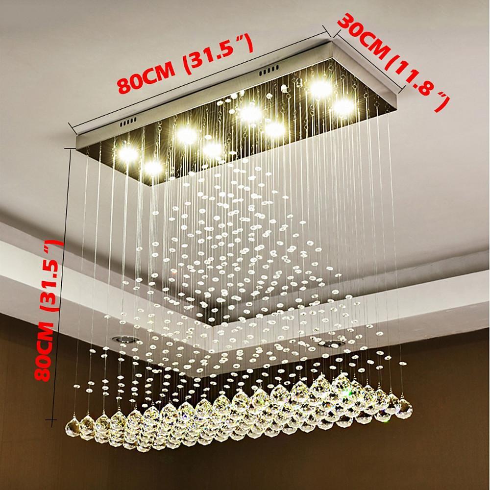 Modern Contemporary Chandeliers Crystal 5 - Layer Large Chandeliers