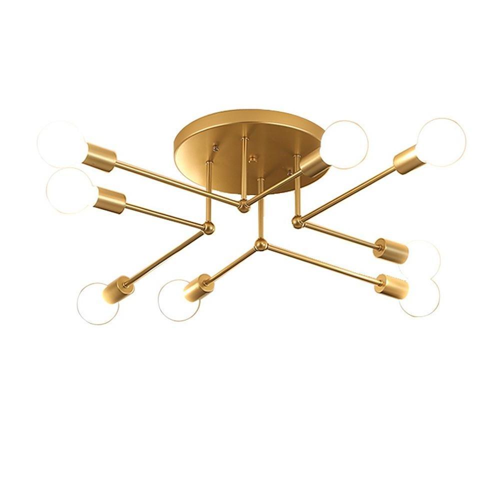 8 - light LED Modern Sputnik Chandelier Ceiling Lights Pendent Lighting