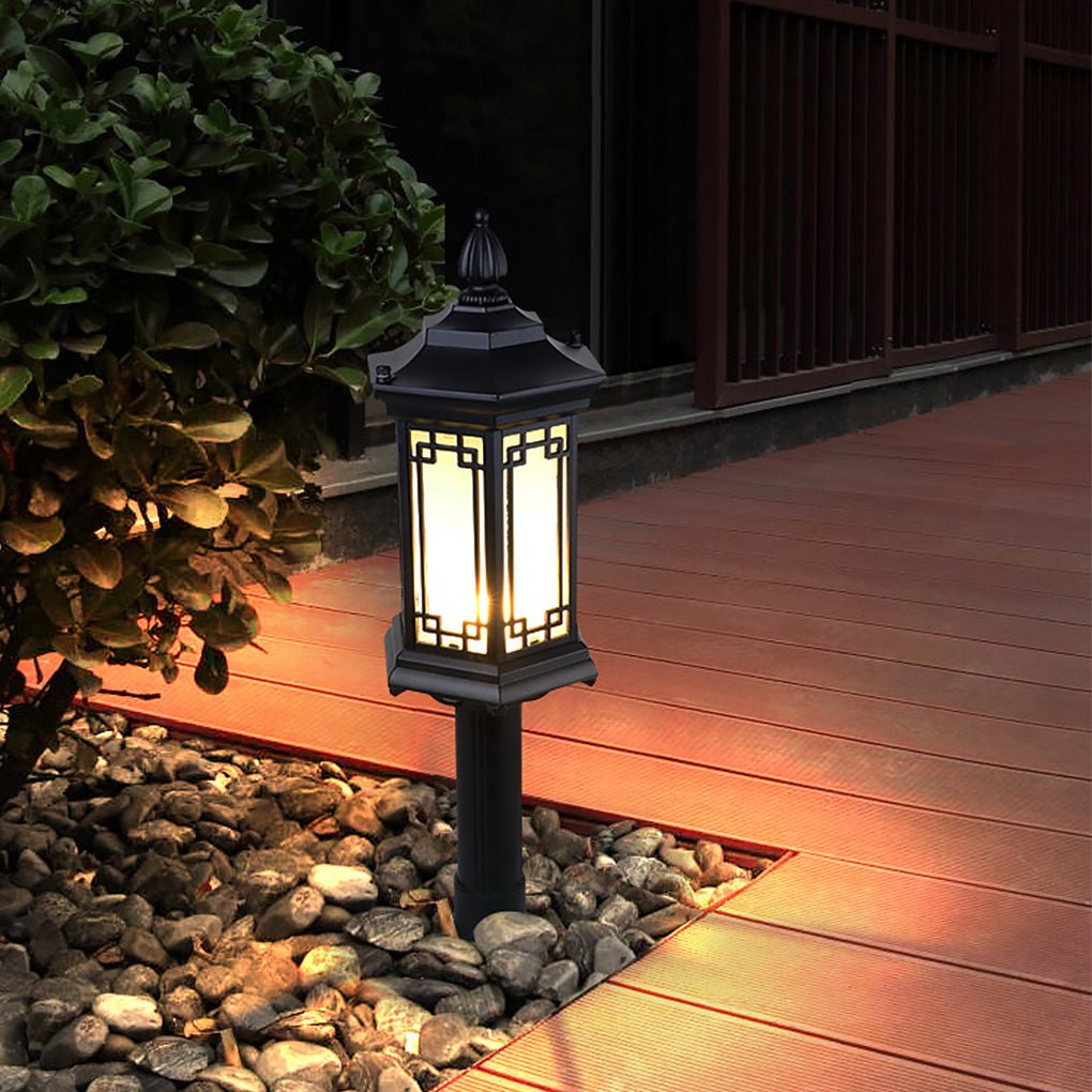Classic Asian Style Landscape Decorative Lighting Pathway Lights for Villa  Courtyard