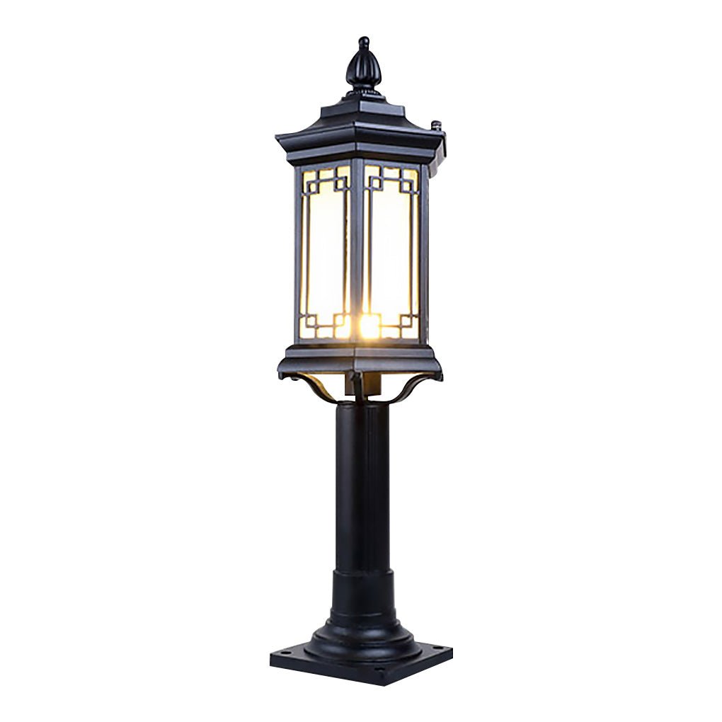 Traditional Asian - Inspired LED Pathway Lights Rhombus Shape for Villa Gardens