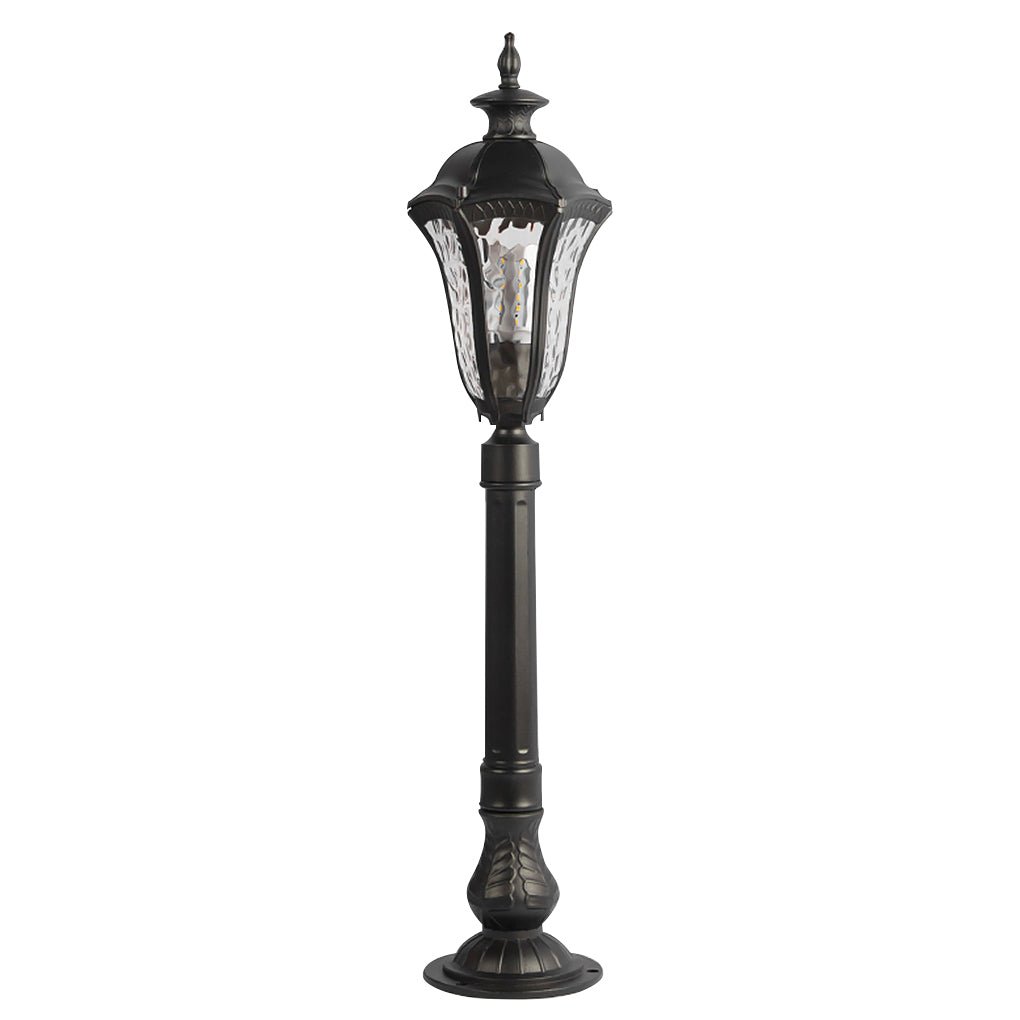 Retro - Inspired Waterproof Outdoor Lamp Post for Traditional Villa Gardens